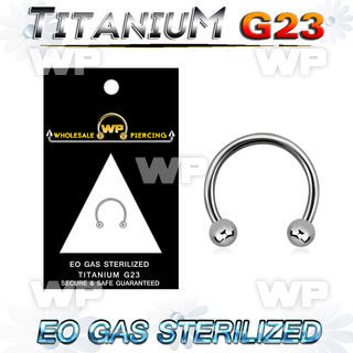 gh64w4 g23 titanium cbr horseshoe 1 2mm 3mm ball belly piercing