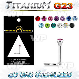 ghu36 g23 titanium nose screw spirals 0 8mm 1 5mm press fit nose piercing