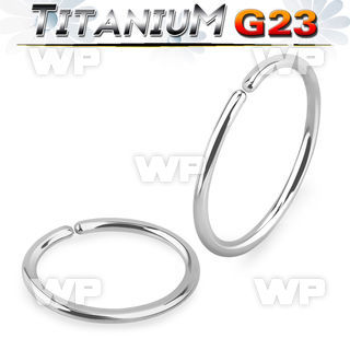 h3wbkp annealed implant grade titanium seamless ring