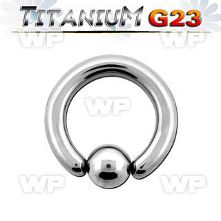 h46ay g23 titanium captive bead ring 4mm 8mm ball ear lobe piercing