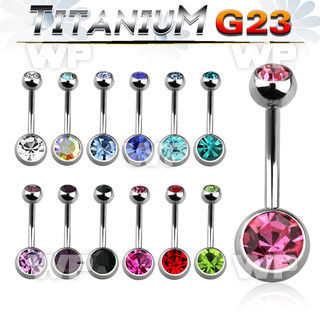 h4uk6i g23 titanium belly ring 8mm 5mm press fit jewel ball belly piercing