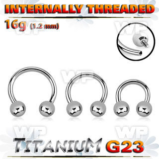 h64w4038 titanium internal circular bar 4mm balls