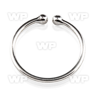 u6ek silver 925 non piercing nose clip 0 8mm an outer diamete belly piercing