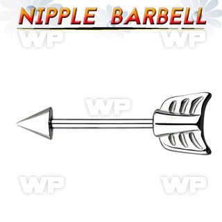 um3xt surgical steel nipple barbell 1 6mm 5mm cone casted nipple piercing