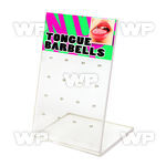 176ey empty display 16 holes for tongue piercing includes stic belly piercing