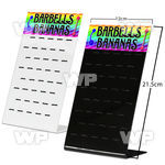 176y0 acrylic empty display rubber b which can hold 40 pcs belly piercing