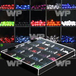 1j4cz display w 5mm 6mm acrylic uv balls cones1 6mm threadin belly piercing
