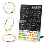 1wu1k gold pvd implant grade steel nose rings display 30