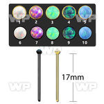 3u3r5m ion plated 316l steel uns grade s3160 bend it yourself nose piercing