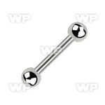 44w4k surgical steel eyebrow or helix barbell 1 2mm 2mm ball eyebrow piercing