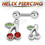 44wa00l surgical steel helix barbell 1 2mm 4mm balls small dang helix piercing