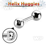 44wakt surgical steel helix piercing 1 6mm 5mm half steel ball eyebrow piercing