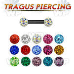 44warkz ion plated surgical steel helix or eyebrow barbell 1 2mm eyebrow piercing