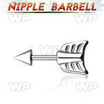 44wazz surgical steel helix barbell 1 2mm 4mm steel cone cast helix piercing