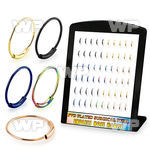 4awu1s pvd steel endless nose rings various colors