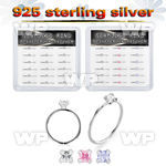 4fuxjf0 silver seamless nose ring 22g squared color 18