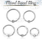 4w1akp surgical steel fixed bead ring 0 8mm 2mm ball ear lobe piercing