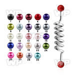 8u1mas surgical steel industrial coil barbell 1 6mm lower 5mm 