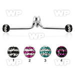 8u6das1 316l steel industrial twister barbell 1 6mm 5mm multi 