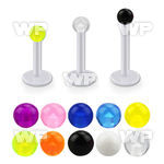 albuvb25 bioflex labret w a 2.5mm ball