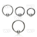 bcr14m surgical steel ball closure ring with a 5mm ball
