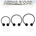 cbmtar8l xxl anodized steel cbr, 14g w 8mm areng wood balls