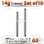 f44de0i pack g5 titanium bar posts1 6mm threading belly piercing