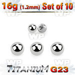 fh47bk implant grade titanium 2mm balls 10pcs