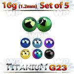 fh4r03 pack 4mm ion plated g23 titanium balls 1 2mm threading belly piercing