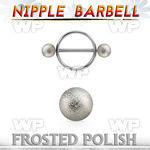 fonpe5 steel round nipple shield w 5mm frosted steel balls
