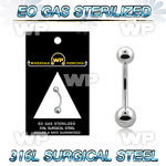 g4u3 316l steel belly ring 5mm 6mm normal high polished stee belly piercing