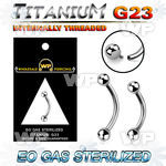 gh4uw48u presterilized titanium bananabell balls internal