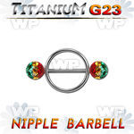 hadumwt 316l steel round nipple shieldg23 titanium barbell 1 6mm nipple piercing