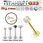 hb4m83mgkp titanium labret stud 20g threadless press fit top