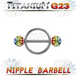 hidumwt 316l steel round nipple shieldg23 titanium barbell 1 6mm nipple piercing