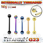 hr4438u pvd finish titanium bar 14g balls internal