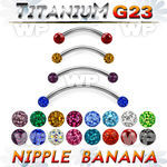 hum4uda0 titanium bananabell 4mm ferido glued balls