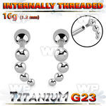 hxw8use titaniumbar four balls curved ball internal