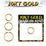 i83wbey 10kt gold seamless ring 16g