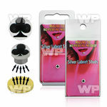 m2jbek 4mm silver 925 magnetic fake labret stud stud black playi belly piercing