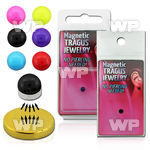 m2ri9 3mm magnetic fake tragus stud solid color acrylic ball belly piercing