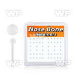 nbrt20bx box w 52 flex nose bone retainer w 2mm ball top