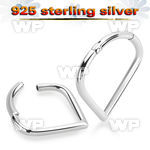 q3ix7ey 925 silver hinged segment ring drop