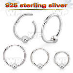 q3wixey4z silver hinged segment clicker 16g