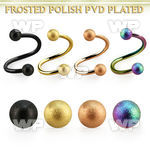 spetfo3 anodized 316l steel spiralw 2 3mm frosted steel balls