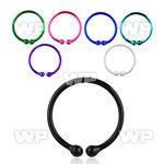 u6ekm color plated silver 925 non piercing nose clip 0 8mm an belly piercing