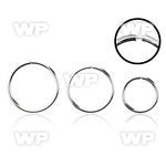 uaze silver 925 seamless nose ring 1mm nose piercing