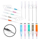 uww eo gas sterilized cannula steel needles single use 1piece