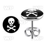 waklz stainless steel earring studs